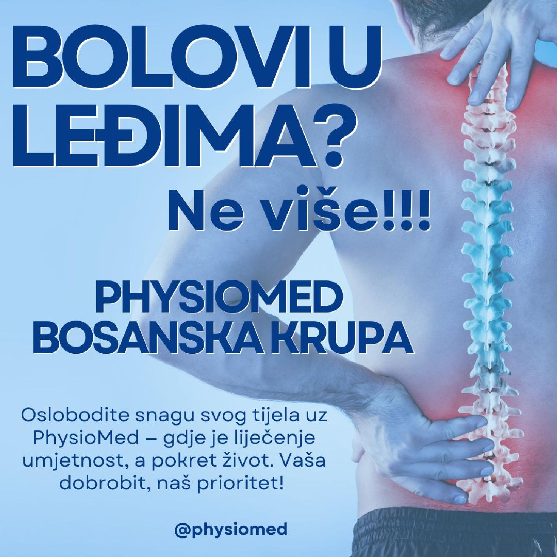 PhysioMed – mjesto gdje nestaje vaša bol