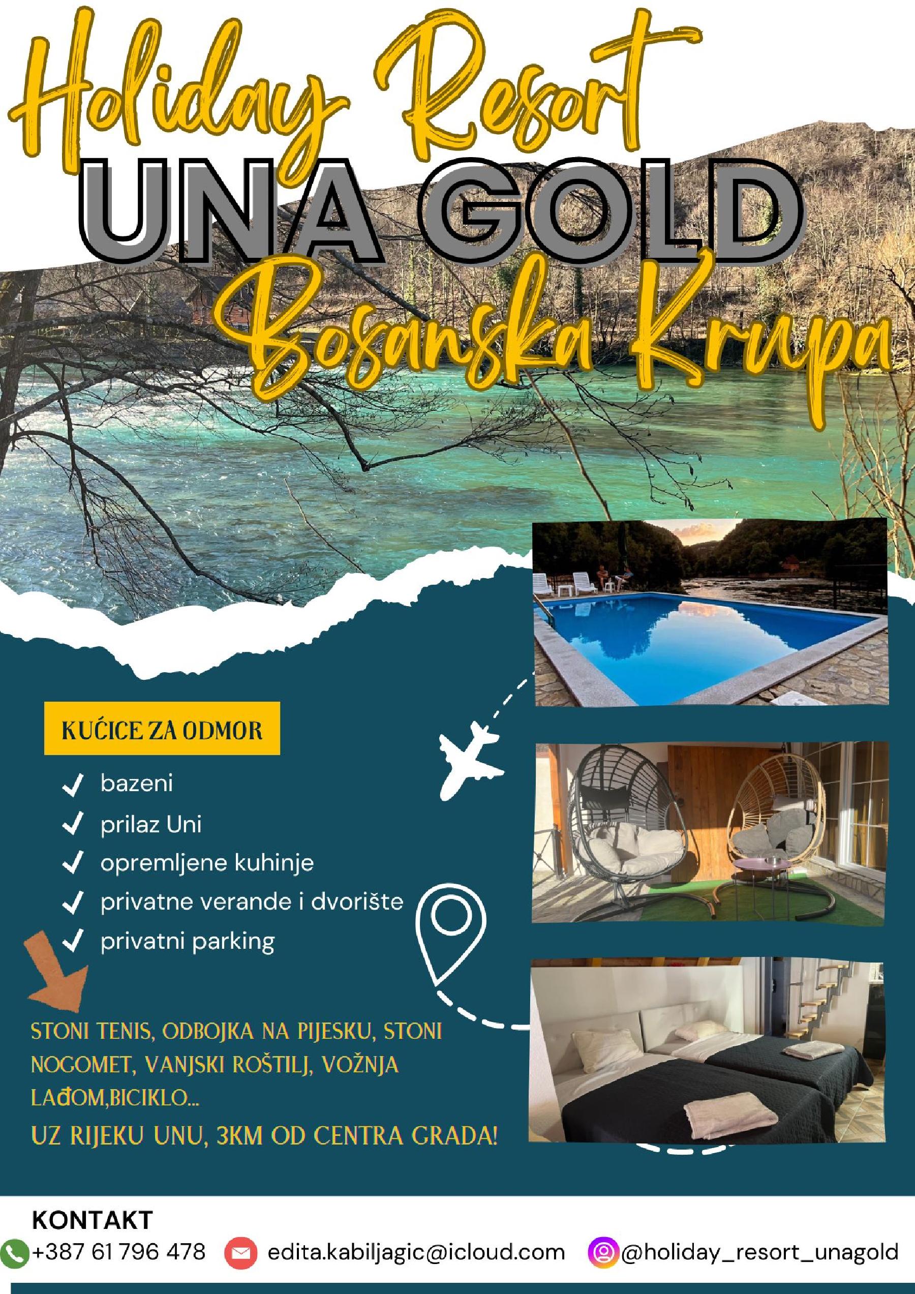 Holiday Resort UnaGold Bosanska Krupa