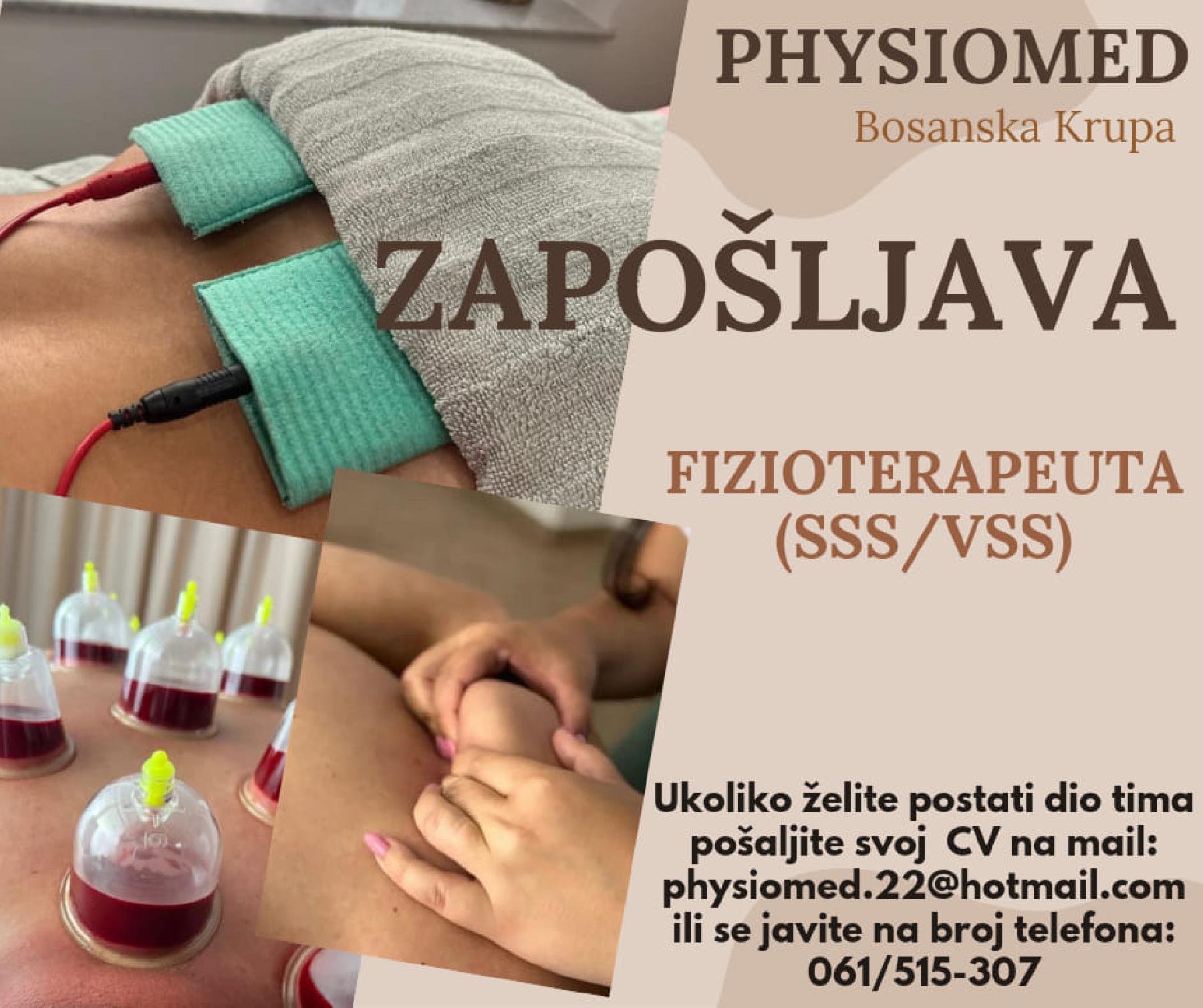 PhysioMed zapošljava
