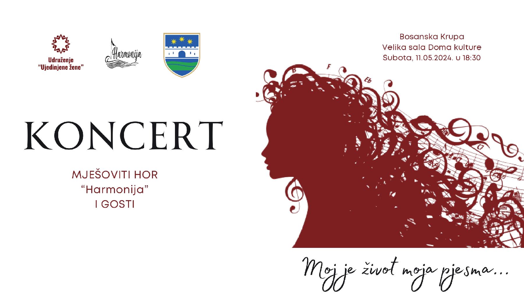 Cjelovečernji koncert Harmonije na konferenciji Snaga žene