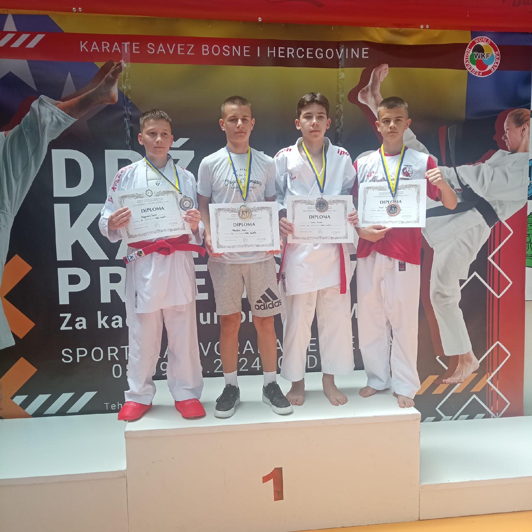 Alem Veladžić iz Bosanske Krupe je državni prvak 