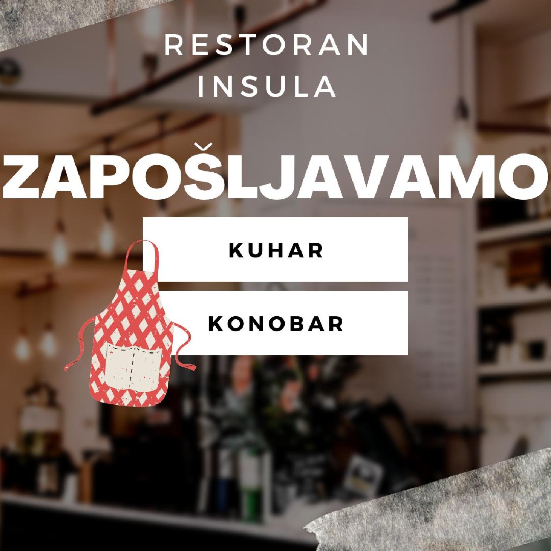 RESTORAN INSULA ZAPOŠLJAVA