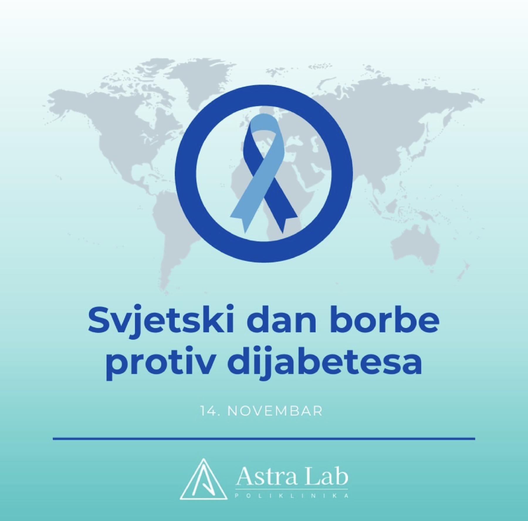 Besplatna provjera šećera u Astra Lab Bihać povodom  Svjetskog dana dijabetesa