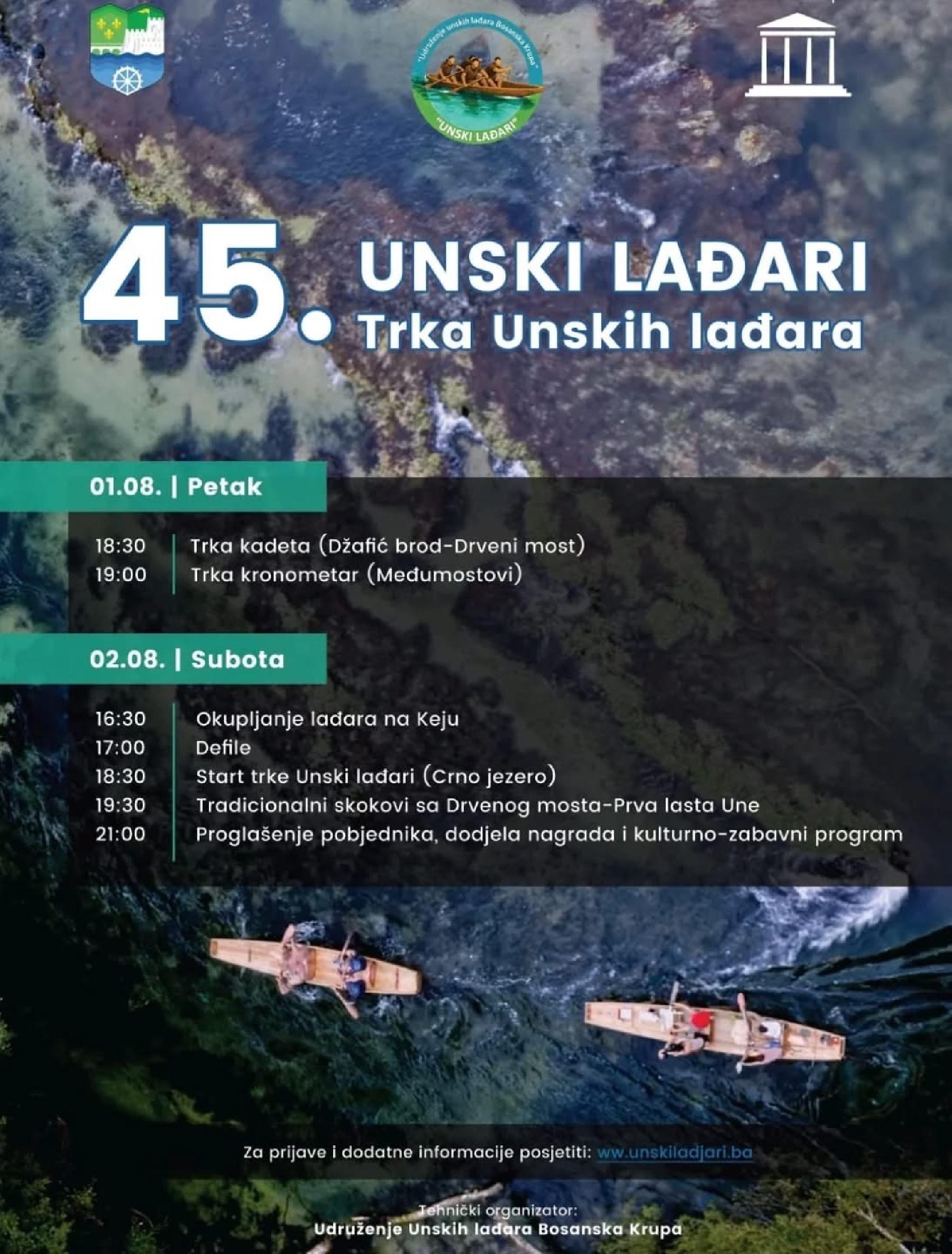 UNSKI LAĐARI  – 45 GODINA TRADICIJE NA UNI