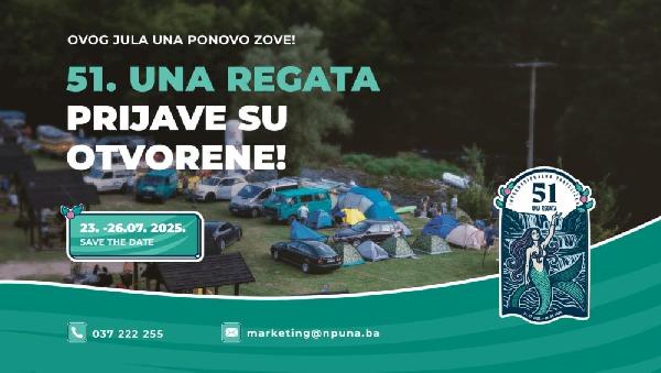 Internacionalna Una regata i Džejla Ramović u Bosanskoj Krupi