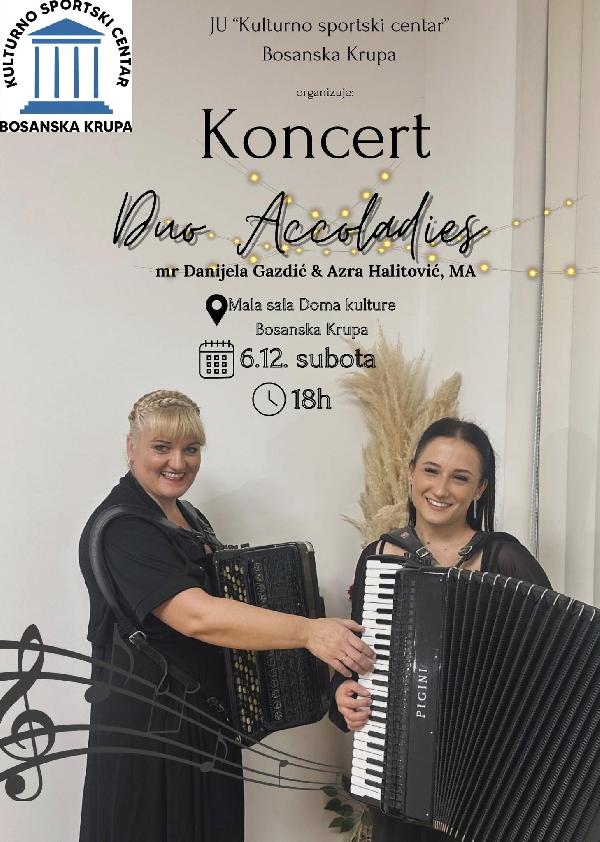 Duo Accoladies - harmonika i duša u Bosanskoj Krupi
